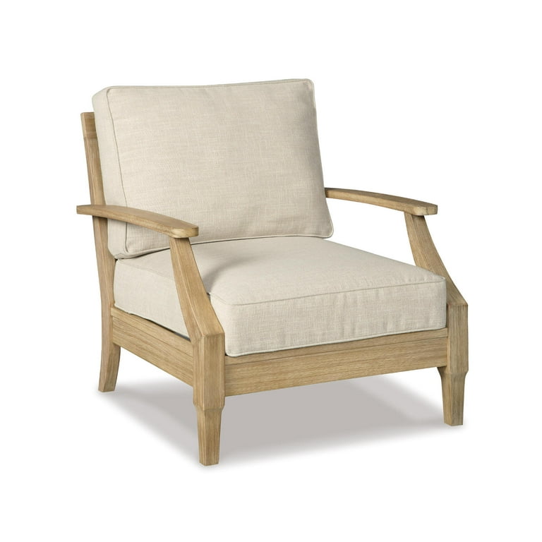 Clare View Outdoor Lounge Chair with Cushion - Beige Clare View Outdoor Lounge Chair with Cushion - Beige