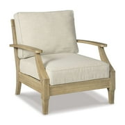 Signature Design by Ashley Contemporary Clare View Lounge Chair with Cushion, Beige