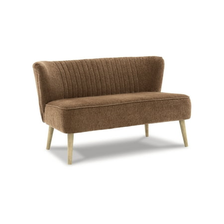 Signature Design by Ashley Contemporary Collbury Accent Bench Cognac