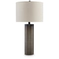 thumbnail image 1 of Signature Design by Ashley Contemporary Dingerly Table Lamp  Brown, 1 of 5