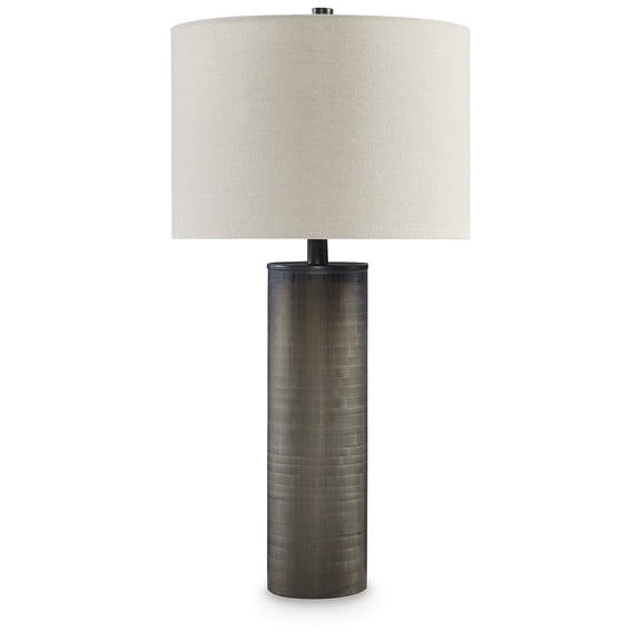 Signature Design by Ashley Contemporary Dingerly Table Lamp  Brown