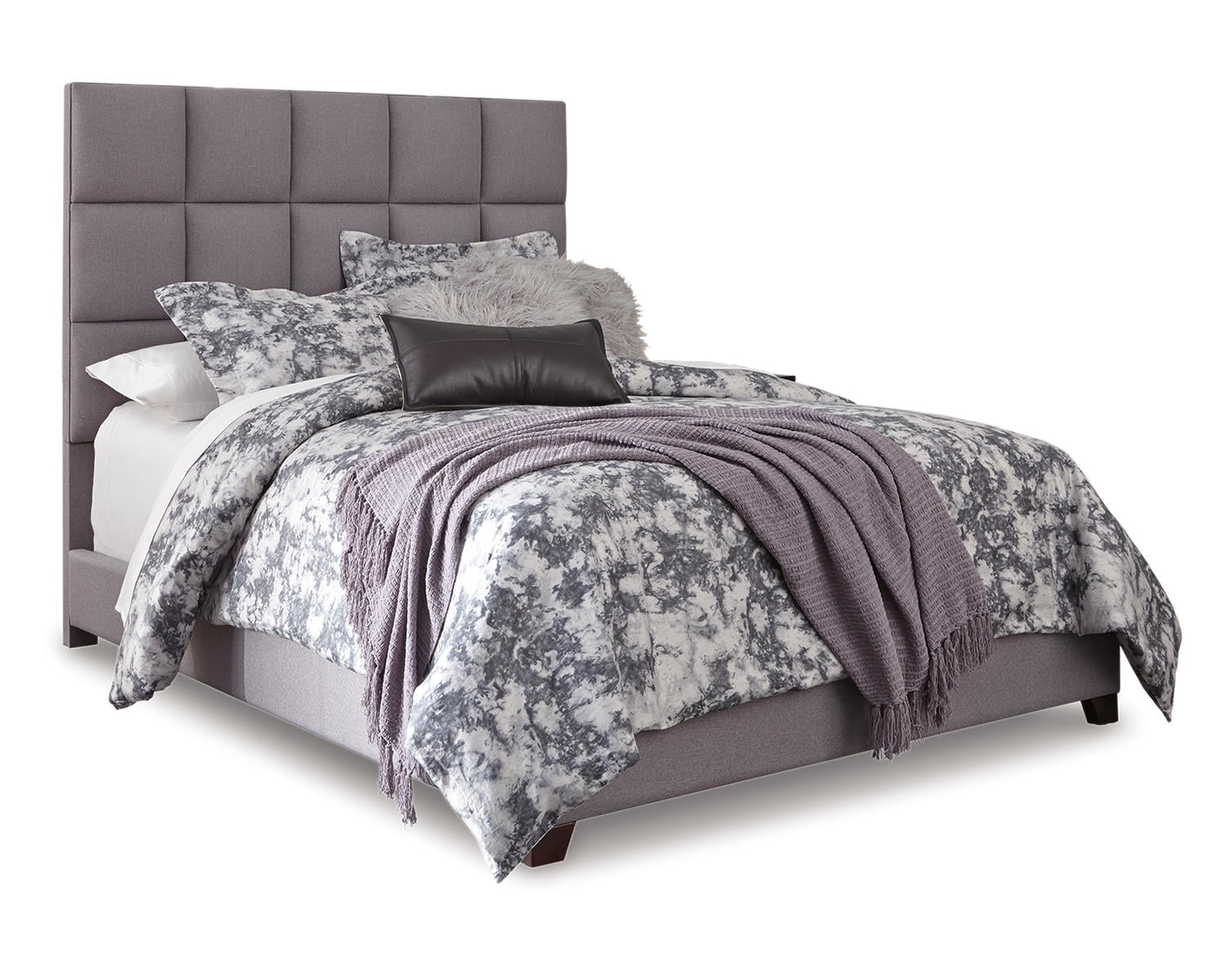 Signature Design By Ashley Contemporary Dolante Queen Upholstered Bed ...