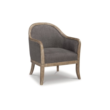 Signature Design by Ashley Contemporary Engineer Accent Chair Brown