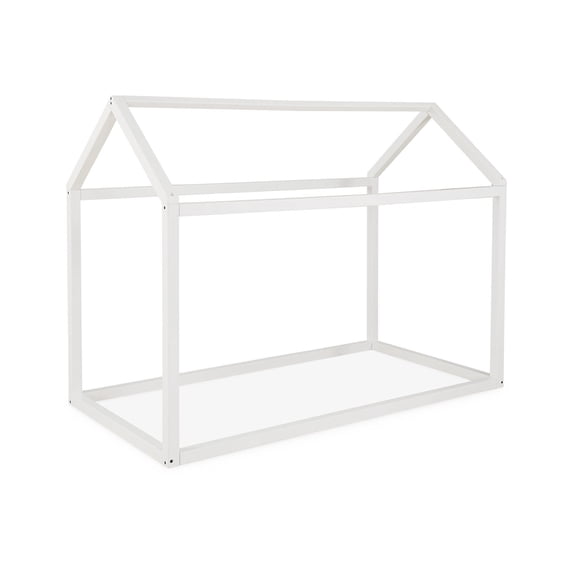 Signature Design by Ashley Contemporary Flannibrook Twin House Bed Frame White
