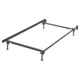 thumbnail image 1 of Signature Design by Ashley Contemporary Frames and Rails Twin/Full Bolt on Bed Frame  Metallic, 1 of 2