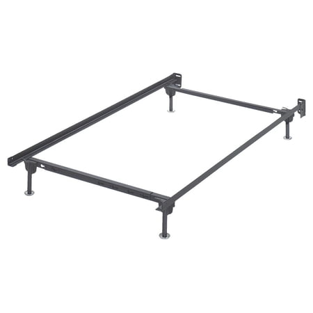 Signature Design by Ashley Contemporary Frames and Rails Twin/Full Bolt on Bed Frame Metallic