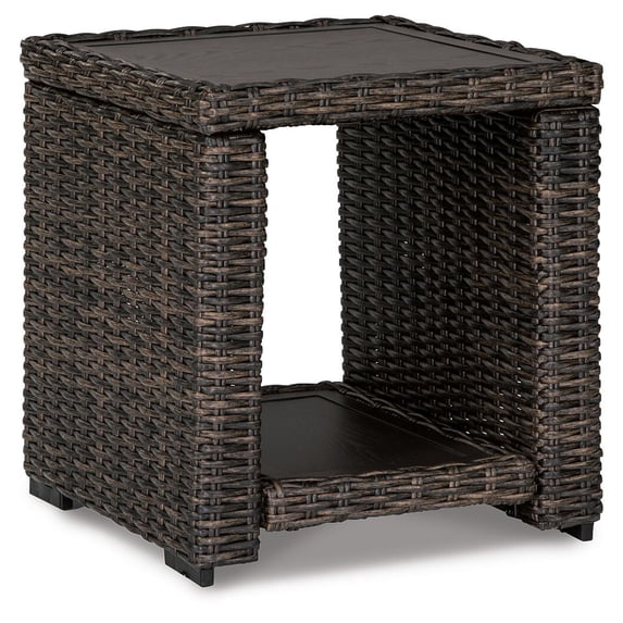 Signature Design by Ashley Contemporary Grasson Lane End Table Brown