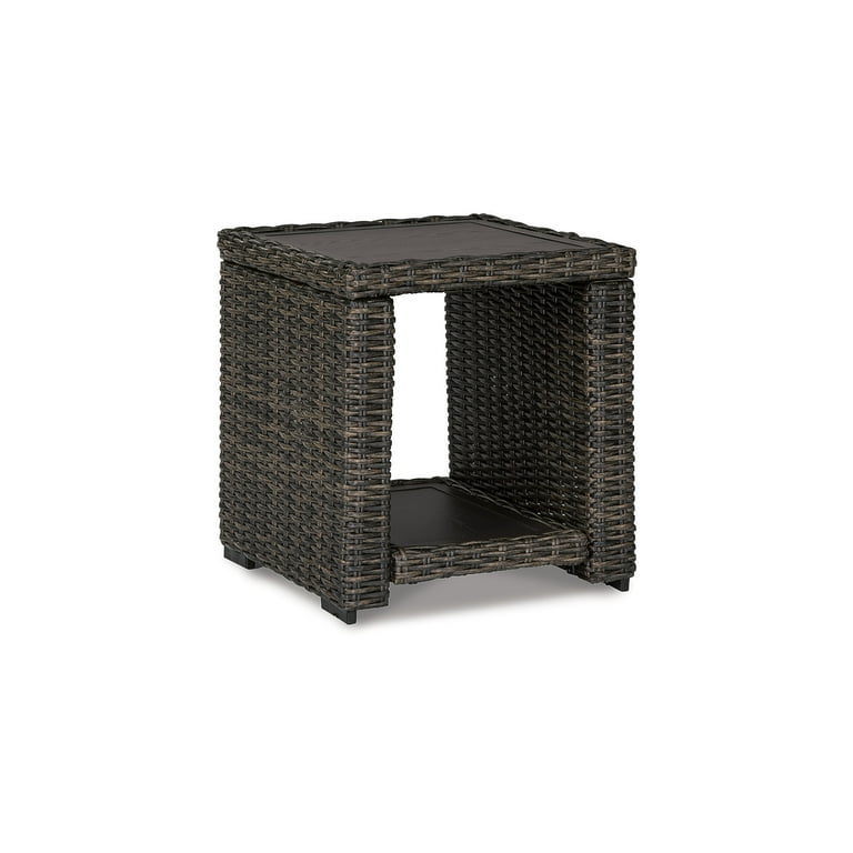 Grasson Lane Outdoor End Table - Brown Grasson Lane Outdoor End Table - Brown