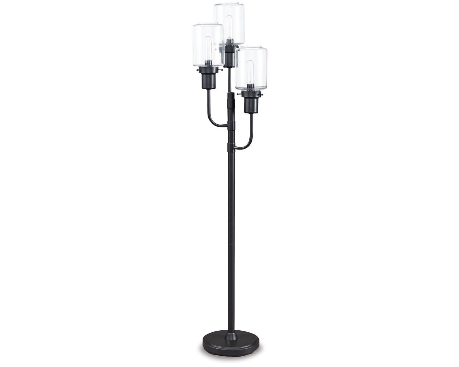 Urban Edison Bronze 59.75" Contemporary Metal Floor Lamp