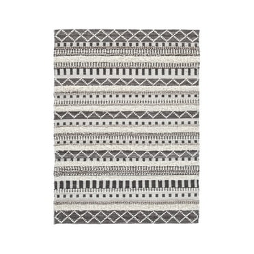 Signature Design by Ashley Contemporary Karalee 5' x 7' Rug  Ivory/Brown
