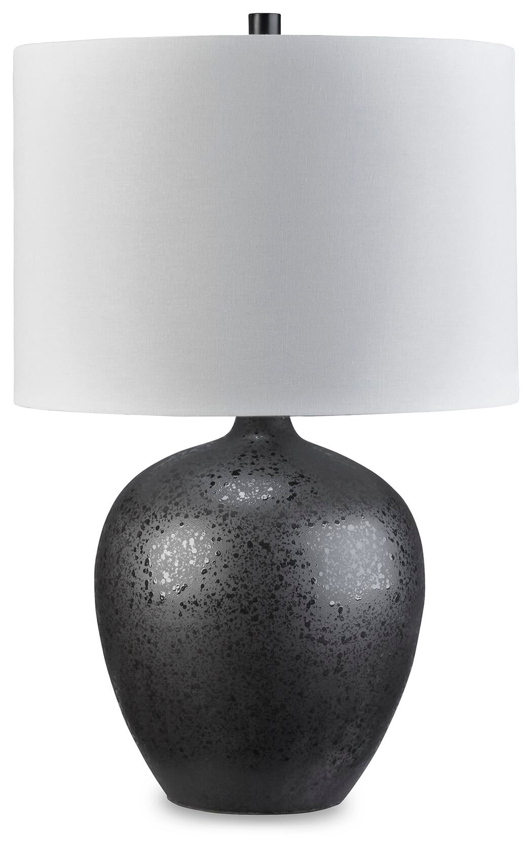 Signature Design by Ashley Contemporary Ladstow Table Lamp  Black