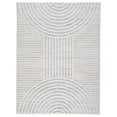 thumbnail image 1 of Signature Design by Ashley Contemporary Lambworth 5'3" x 7' Rug  Gray/Cream, 1 of 4