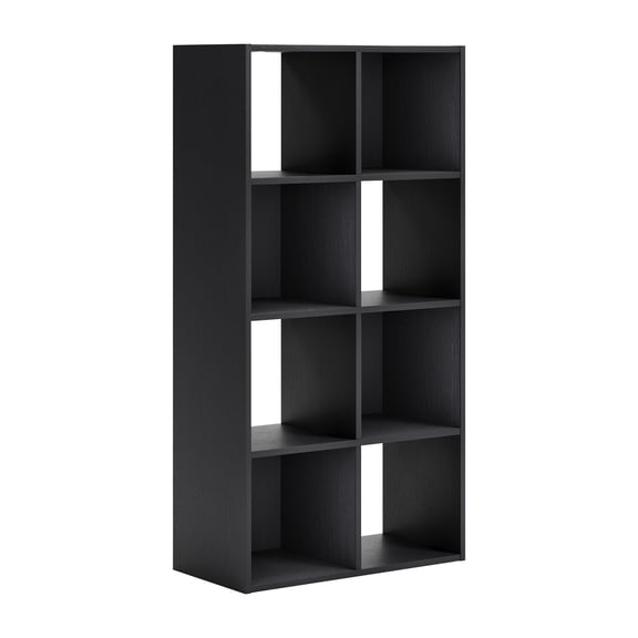 Signature Design by Ashley Contemporary Langdrew Eight Cube Organizer Black