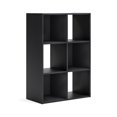 thumbnail image 1 of Signature Design by Ashley Contemporary Langdrew Six Cube Organizer  Black, 1 of 8