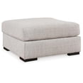 thumbnail image 1 of Signature Design by Ashley Contemporary Larce Oversized Accent Ottoman, Stone, 1 of 4