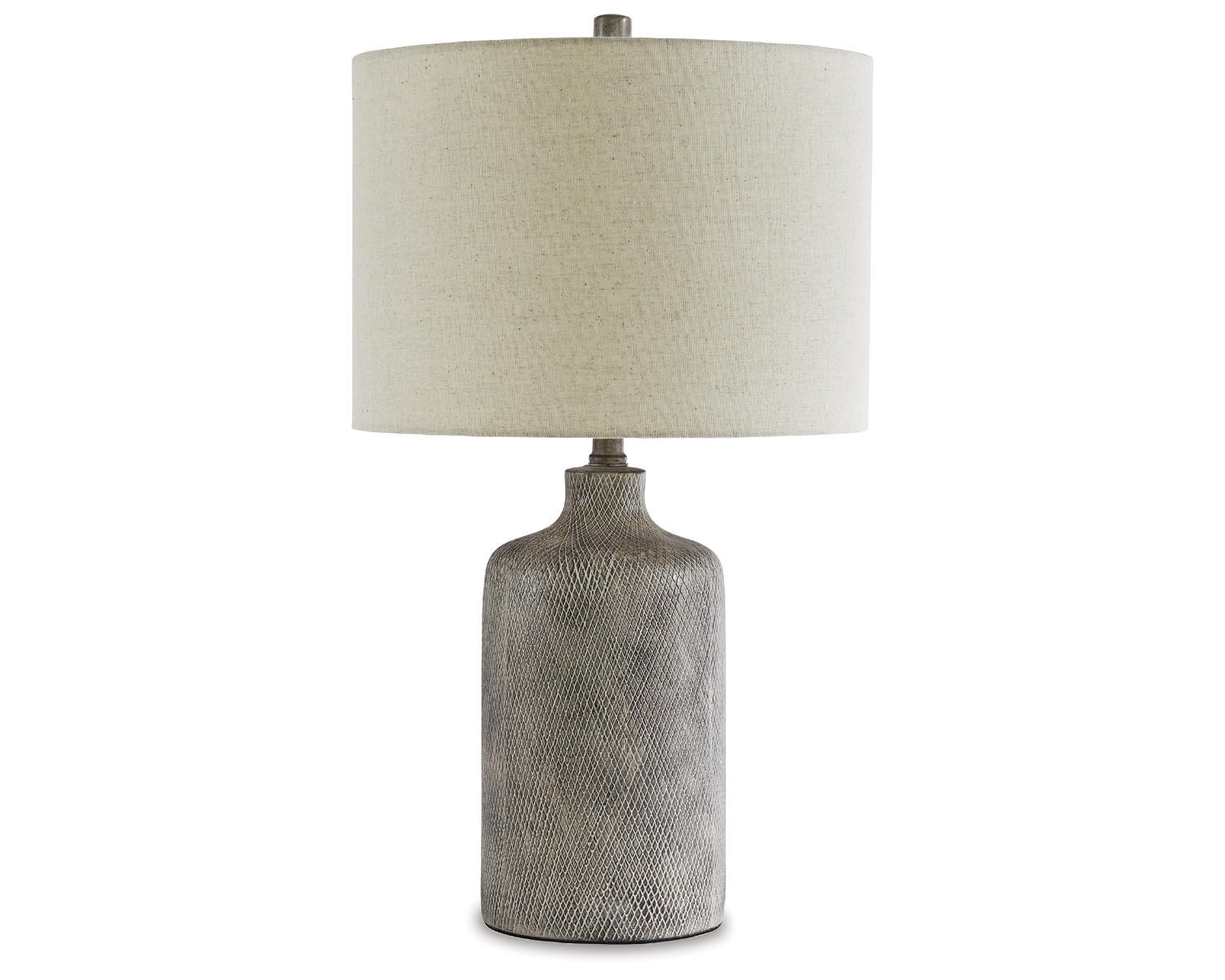 Signature Design by Ashley Contemporary Linus Table Lamp Antique Black