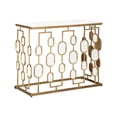 thumbnail image 1 of Signature Design by Ashley Contemporary Majaci Console  Gold Finish, 1 of 9