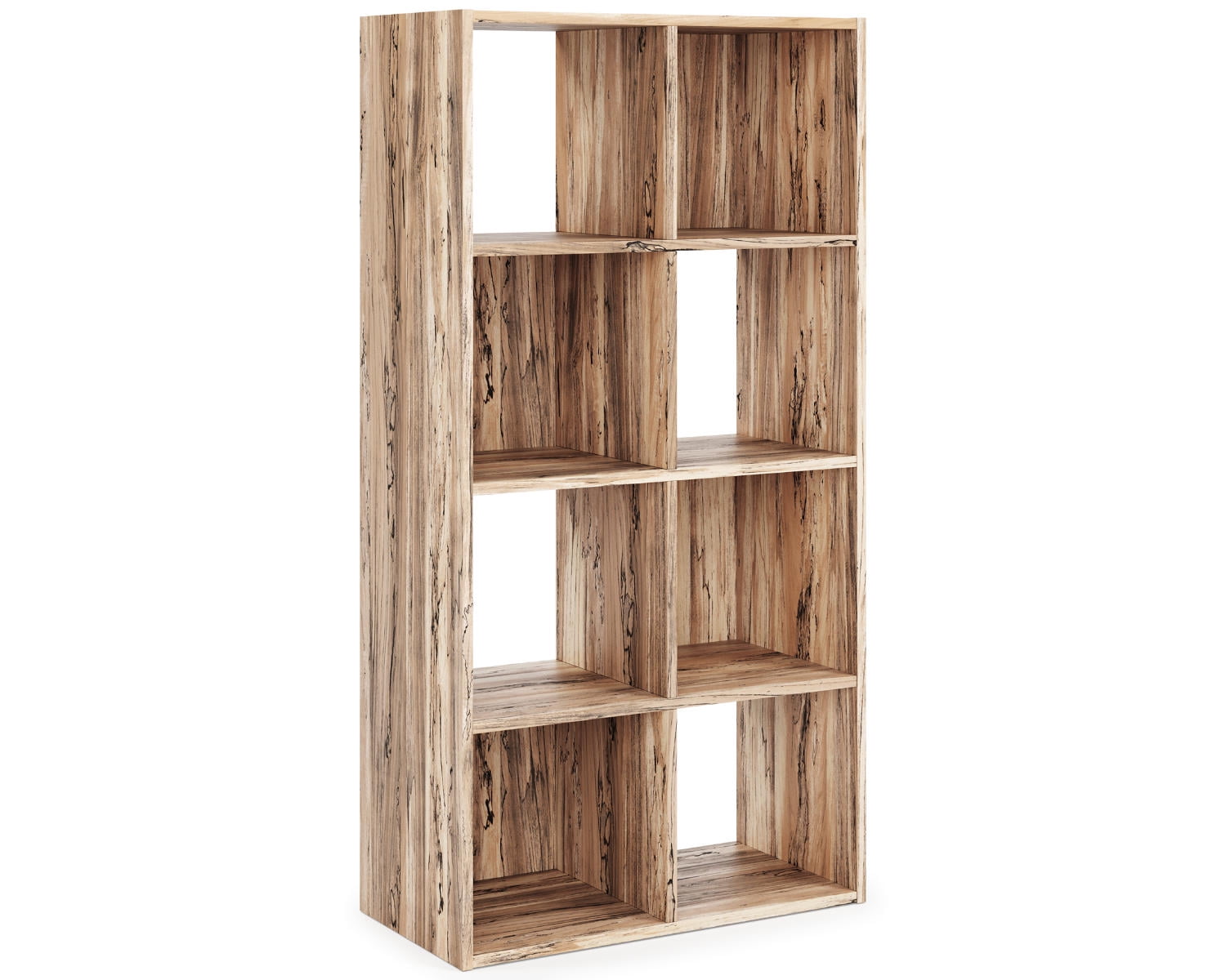 Signature Design by Ashley Contemporary Piperton Eight Cube Organizer  Natural