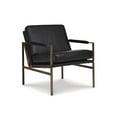 thumbnail image 1 of Signature Design by Ashley Contemporary Puckman Accent Chair  Black, 1 of 7