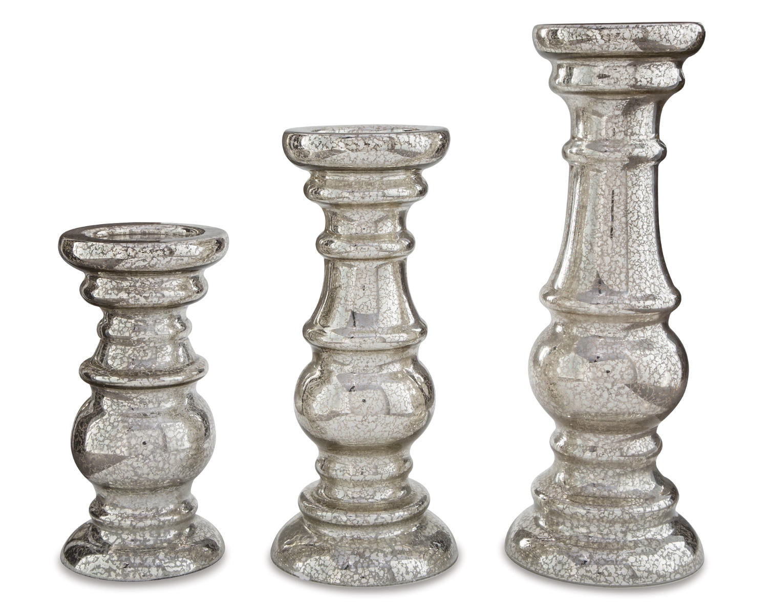 Signature Design by Ashley Contemporary Rosario Candle Holder (Set of 3