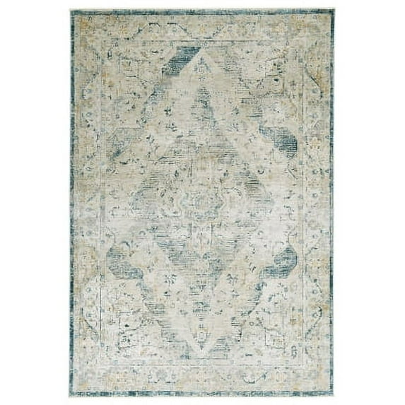 Signature Design by Ashley Contemporary Saraland 5' x 7'5" Rug Multi