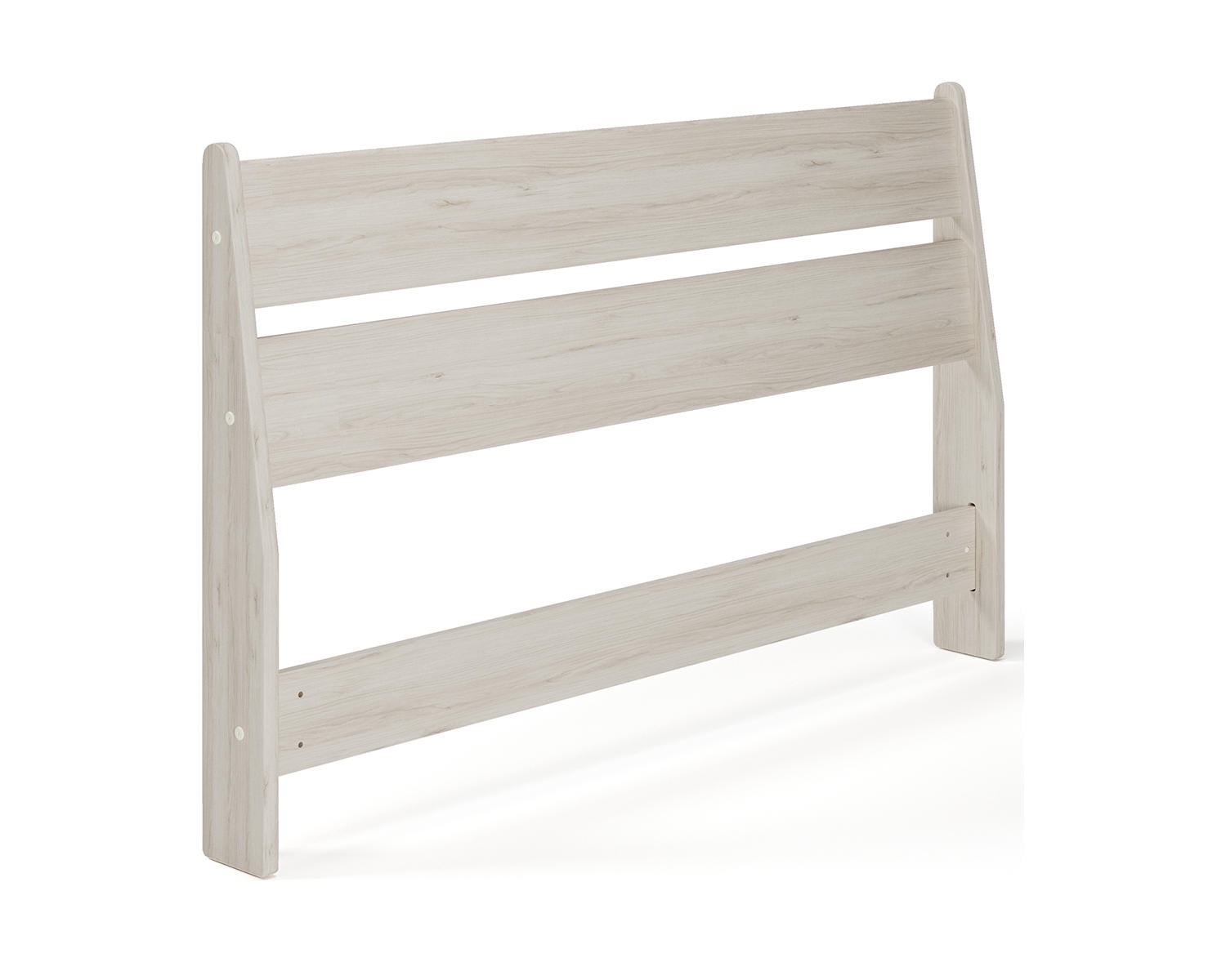 Socalle Natural Full Panel Wood Headboard