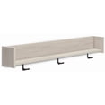 thumbnail image 1 of Signature Design by Ashley Contemporary Socalle Wall Mounted Coat Rack with Shelf  Light Natural, 1 of 6
