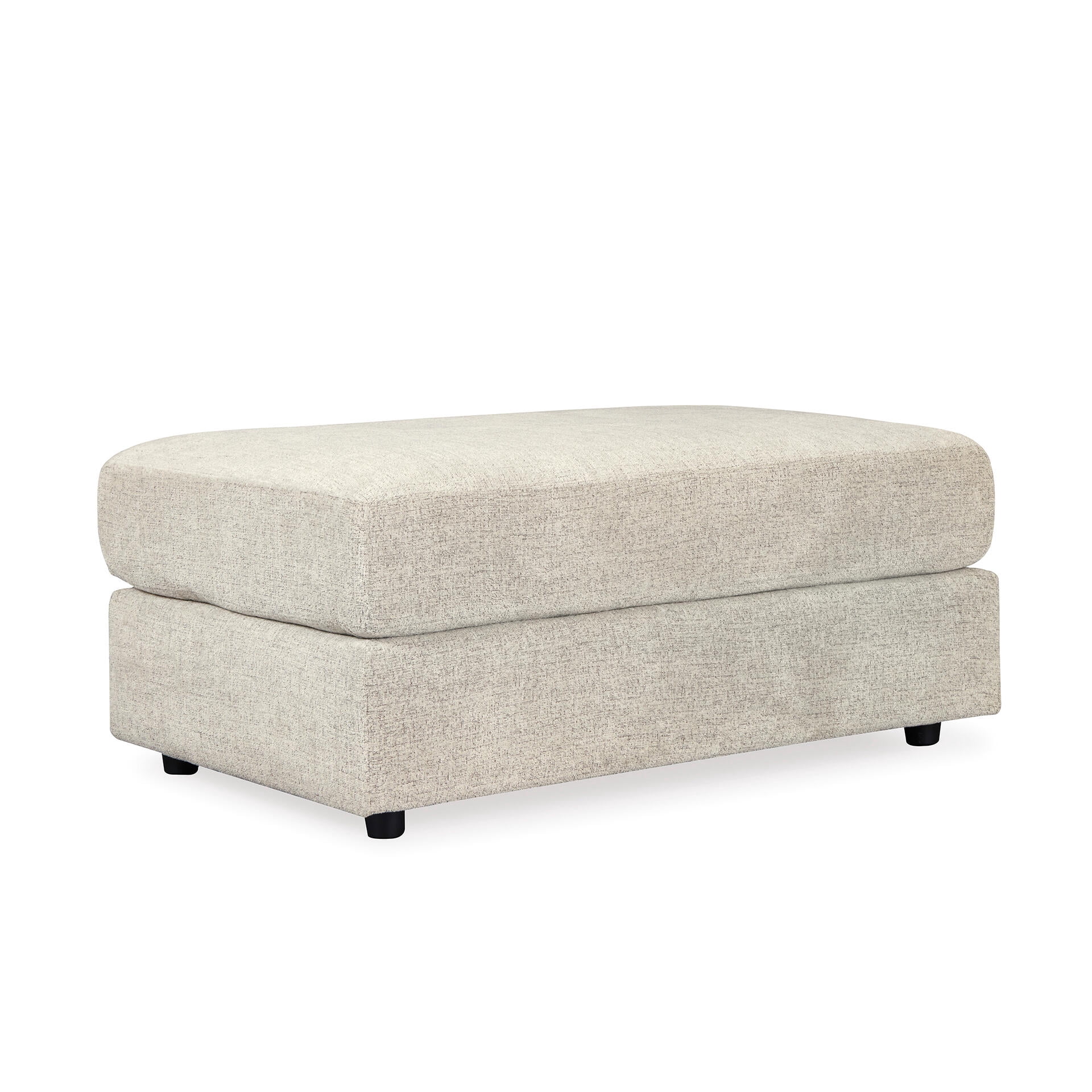 Signature Design by Ashley Contemporary Soletren Oversized Ottoman Chenille Stone