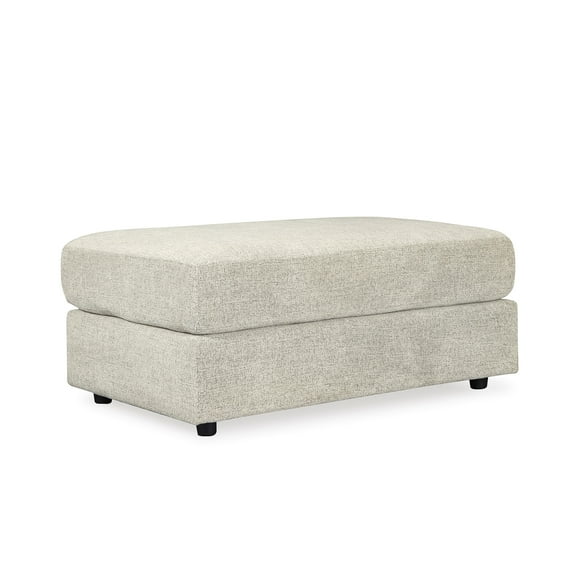 Signature Design by Ashley Contemporary Soletren Oversized Ottoman Chenille Stone
