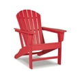 thumbnail image 1 of Signature Design by Ashley Contemporary Sundown Treasure Adirondack Chair  Red, 1 of 9