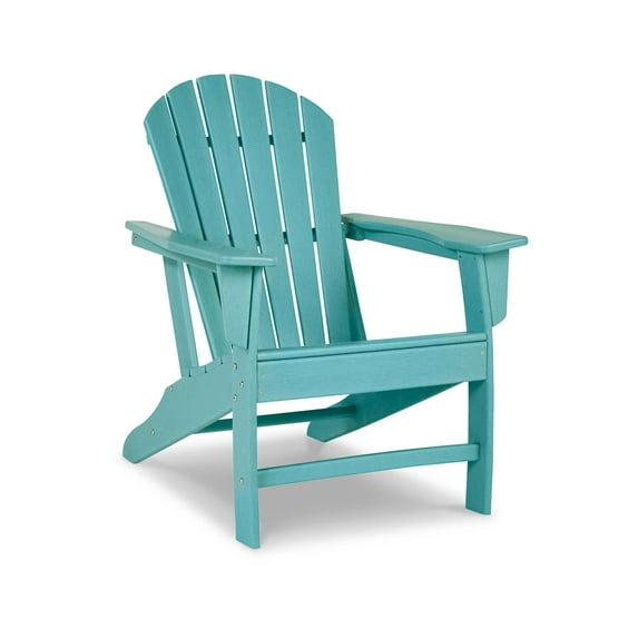 Signature Design by Ashley Contemporary Sundown Treasure Adirondack Chair Turquoise