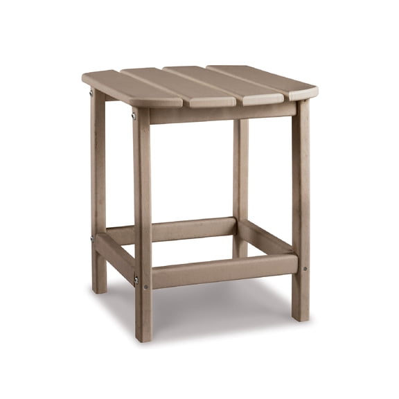 Signature Design by Ashley Contemporary Sundown Treasure End Table Driftwood