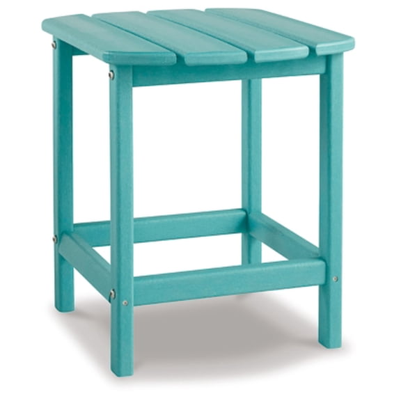 Signature Design by Ashley Contemporary Sundown Treasure End Table Turquoise