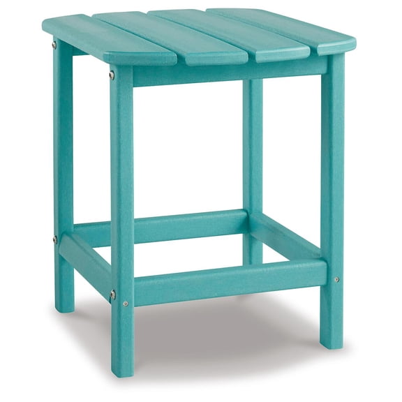 Signature Design by Ashley Contemporary Sundown Treasure End Table Turquoise