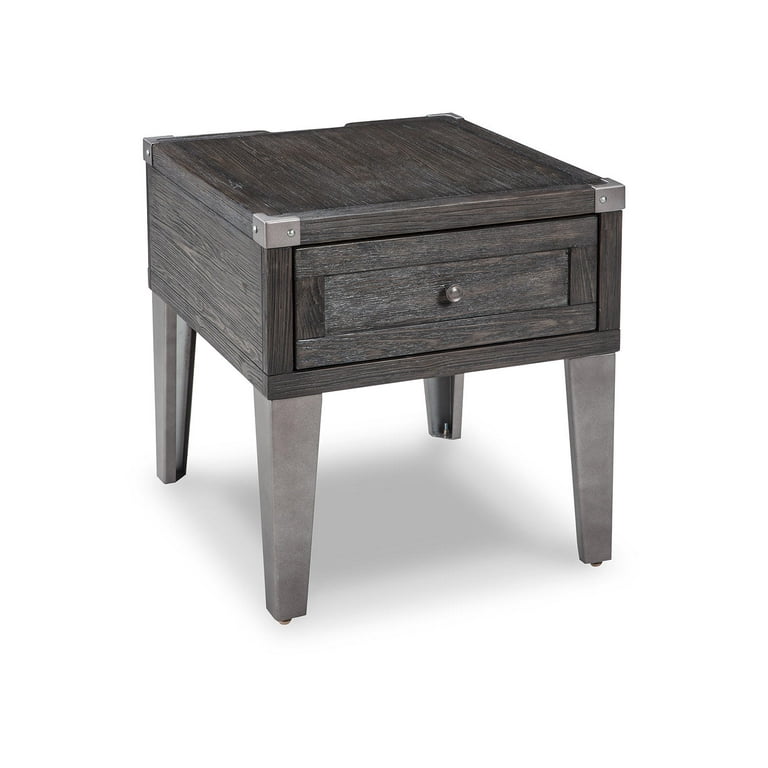 Todoe End Table - Dark Gray Todoe End Table - Dark Gray