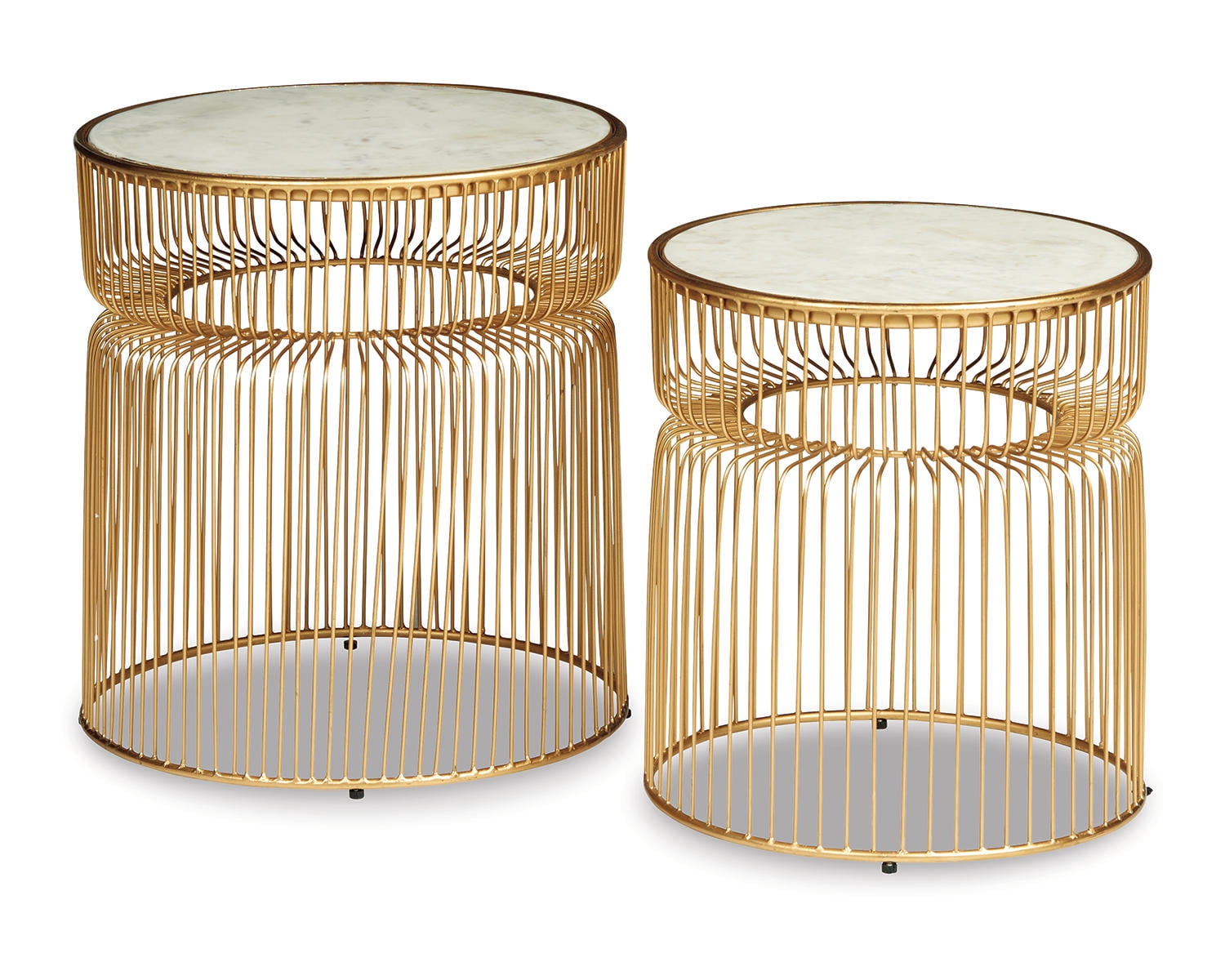 Signature Design by Ashley Contemporary Vernway Accent Table (Set of 2