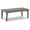 thumbnail image 1 of Signature Design by Ashley Contemporary Visola Outdoor Coffee Table  Gray, 1 of 5