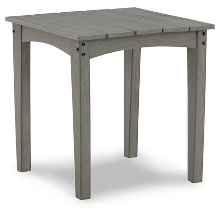 Signature Design by Ashley Contemporary Visola Outdoor End Table Gray