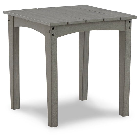 Signature Design by Ashley Contemporary Visola Outdoor End Table Gray