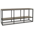 thumbnail image 1 of Signature Design by Ashley Contemporary Wadeworth 65" TV Stand  Brown/Black, 1 of 6