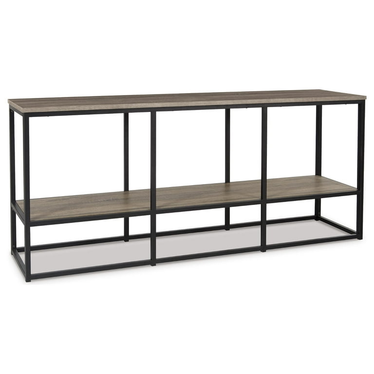 Wadeworth TV Stand - Brown/Black Wadeworth TV Stand - Brown/Black