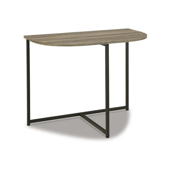 Signature Design by Ashley Contemporary Wadeworth Chairside End Table Two-tone