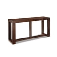 thumbnail image 1 of Signature Design by Ashley Contemporary Watson Sofa/Console Table  Dark Brown, 1 of 6