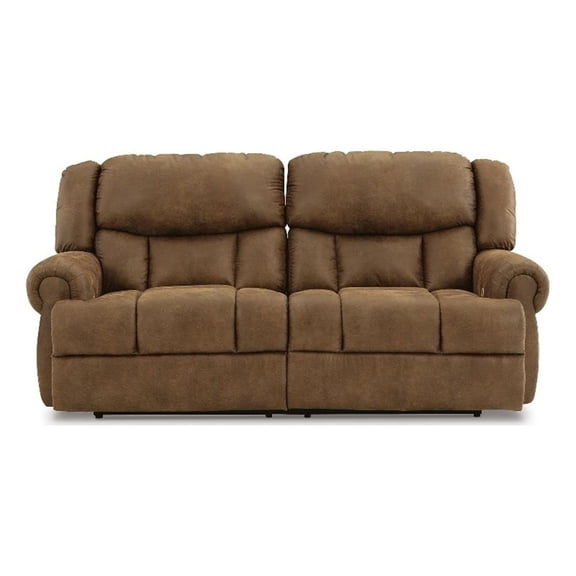 Signature Design by Ashley Corbett Hollow Power Reclining Sofa in Brown