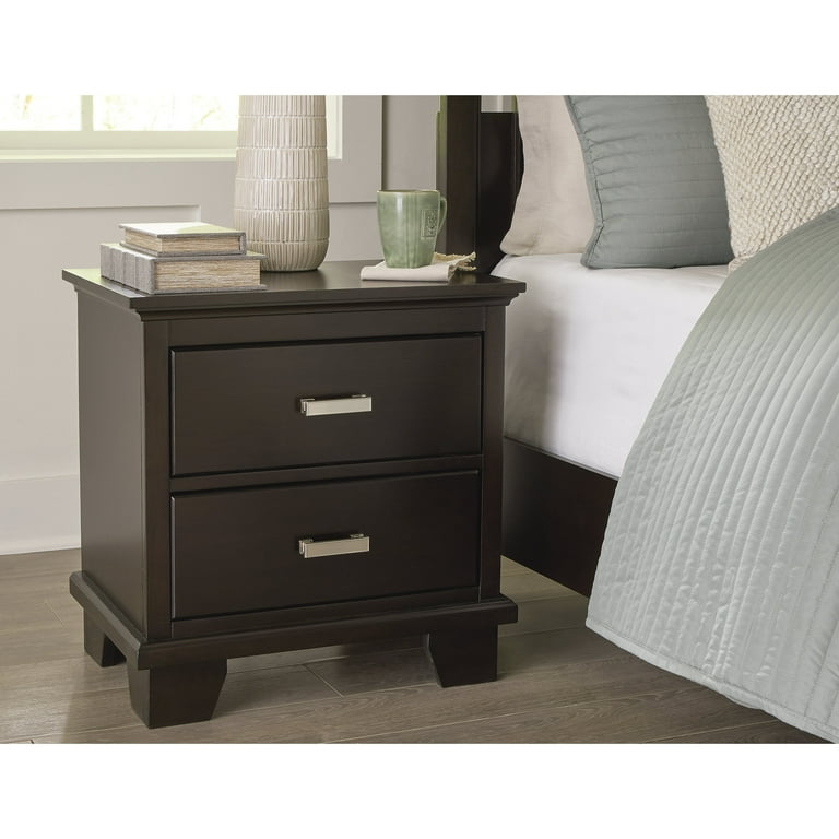 Covetown Nightstand - Dark Brown Covetown Nightstand - Dark Brown