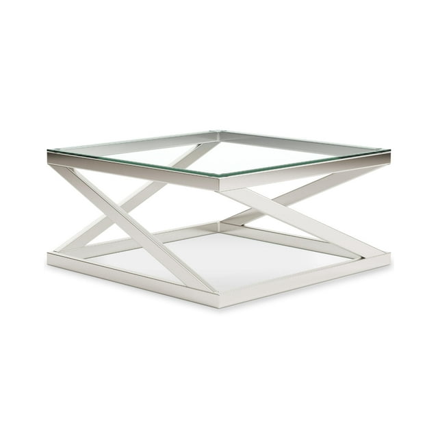 Signature Design by Ashley Coylin Modern Square Coffee Table with