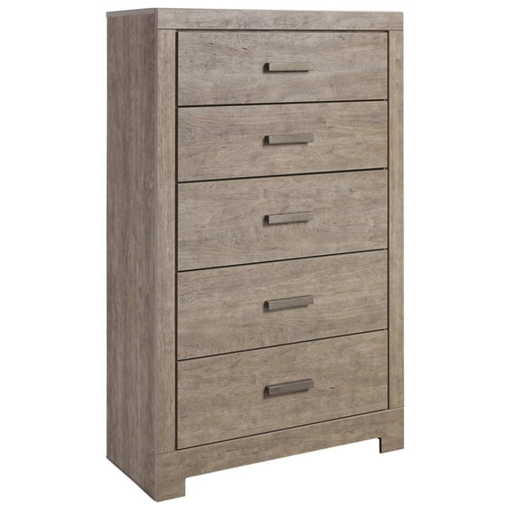 Signature Design by Ashley Culverbach 5 Drawer Chest in Gray