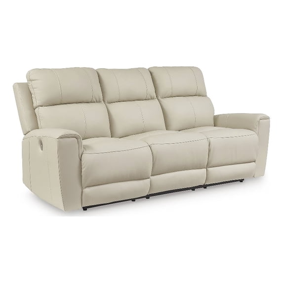 Signature Design by Ashley Dahlmoore Beige Power Reclining Sofa
