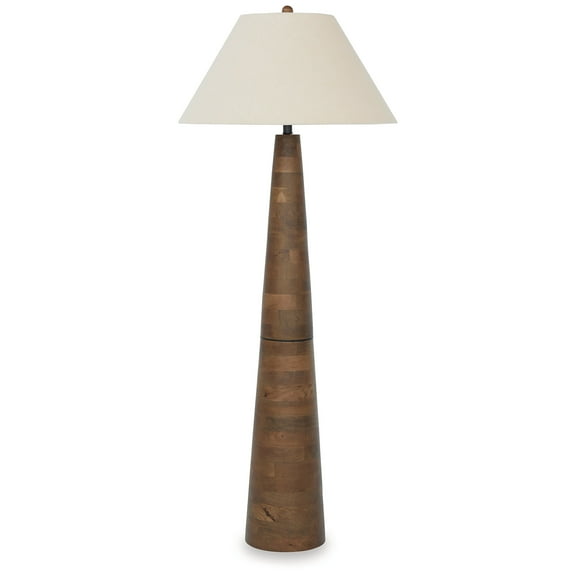 Signature Design by Ashley Danset Wood Based Floor Lamp