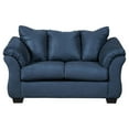 thumbnail image 1 of Signature Design by Ashley Darcy Loveseat in Blue, 1 of 11